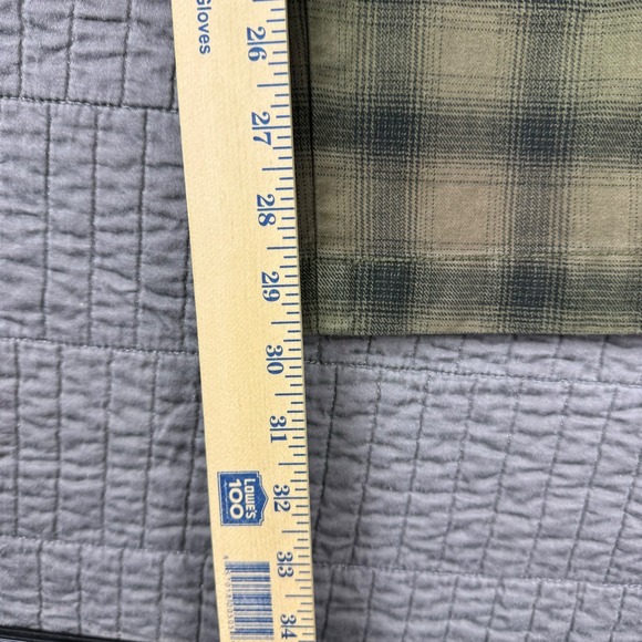 Levi's Pants Men 34x32 (34x30) Green Brown Plaid XX Chino Standard Taper - Picture 11 of 13